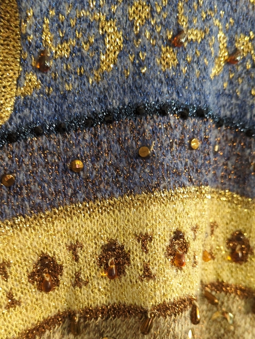 KRIZIA MAGLIA patterned cardigan sweater - size medium - Picture 7 of 10